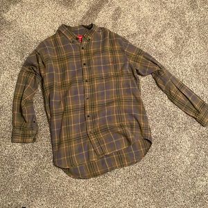 Supreme Tartan Flannel (Olive)